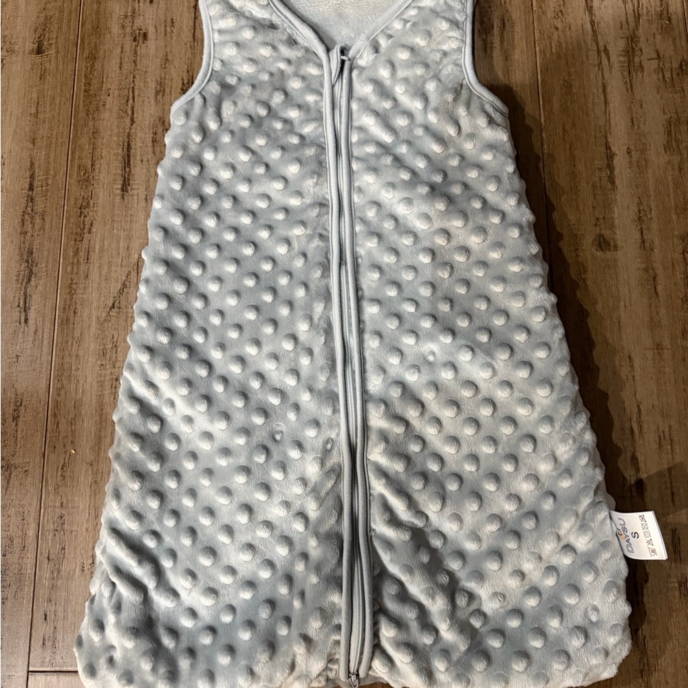 Minky Grey Sleep Sack